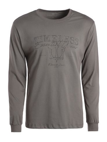 Camiseta Manga Longa Masculina CINZA