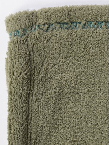Manta Casal Fleece Liso VERDE