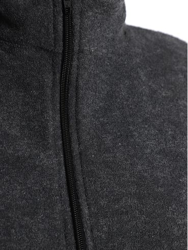 Jaqueta Bouclê Felpado Feminino PRETO
