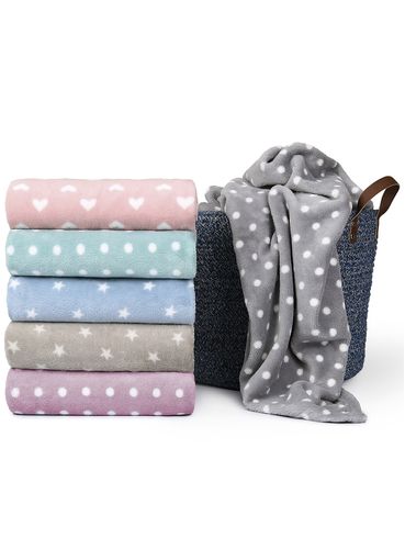 Manta Baby Atlântica Infantil Para Bebê - AZUL