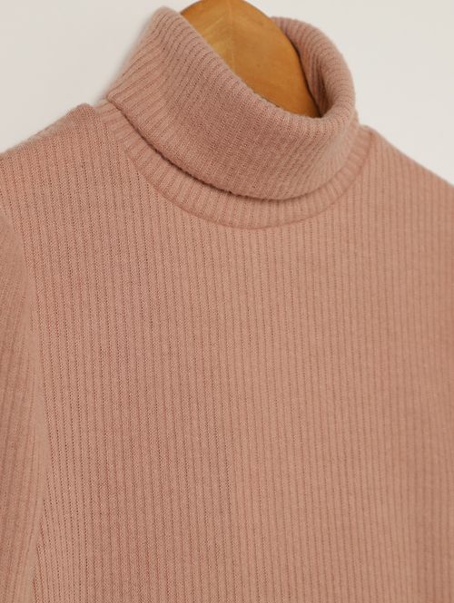 Blusão Tricot Cropped juvenil Para Menina - BEGE