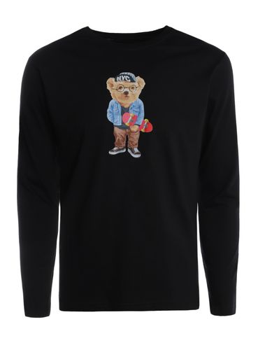Camiseta Manga Longa Masculina PRETO