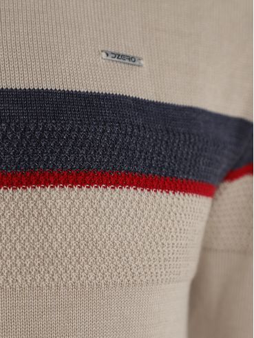 Suéter de Tricot Masculino AREIA