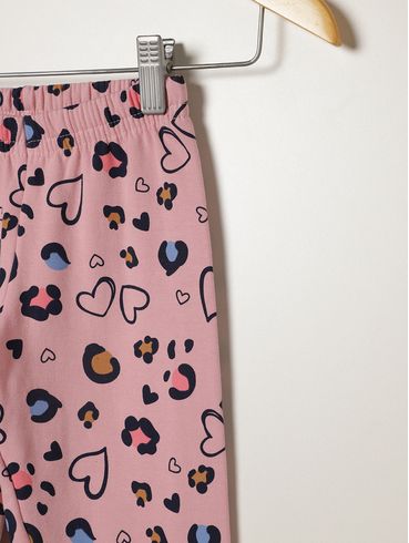 Calça Infantil Molecotton Para Menina - ROSA