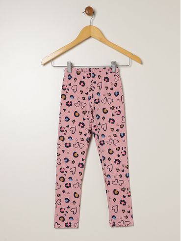 Calça Infantil Molecotton Para Menina - ROSA