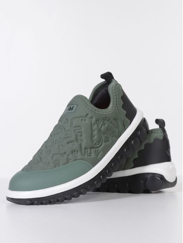 Tênis Dino Infantil Para Menino - VERDE/PRETO