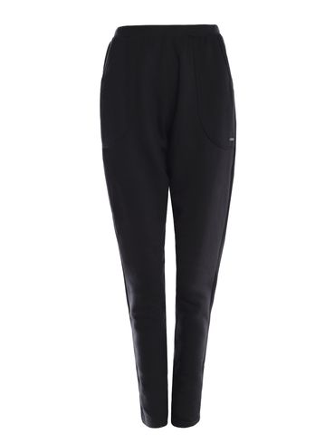Calça Moletom Reta Feminina PRETO