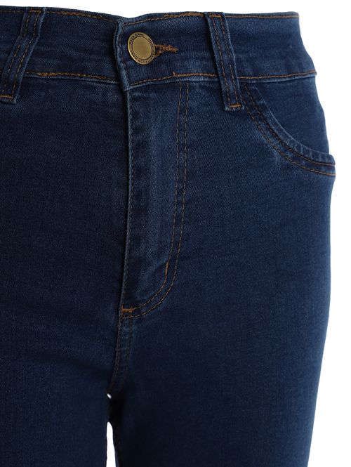 Calça Jeans Cigarrete Feminina AZUL