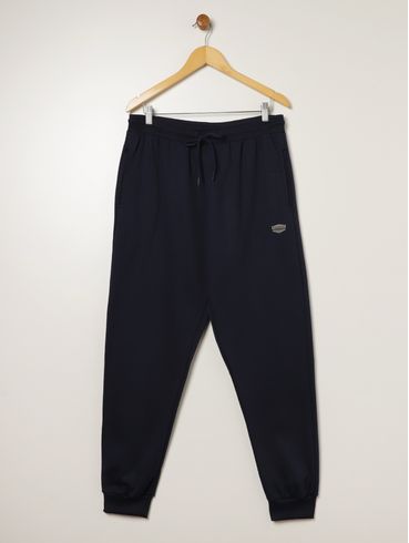 Calça Moletom Jogger Plus Size Masculina MARINHO