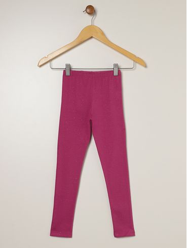 Calça Legging Infantil Para Menina - PINK