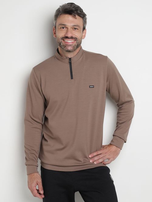 Blusão Malha Elétron Masculino CAQUI