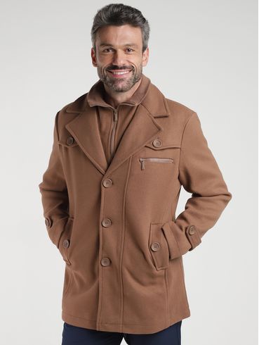 Casaco Eletrón Masculino CAQUI