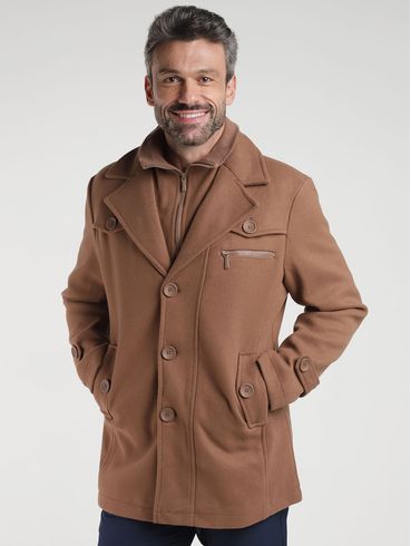 Casaco Eletrón Masculino CAQUI