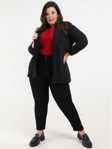 Suéter Plus Size Feminino Vermelho