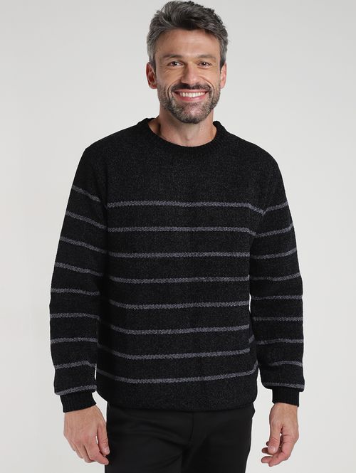 Blusão Tricot Elétron Masculino PRETO