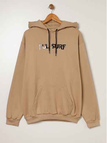 Moletom Plus Size Masculino BEGE