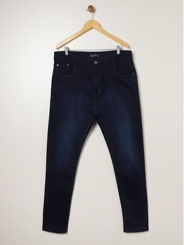 Calça Jeans Plus Size Masculina AZUL