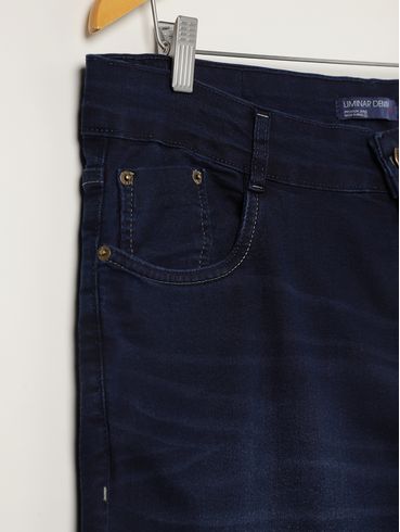 Calça Jeans Plus Size Masculina AZUL