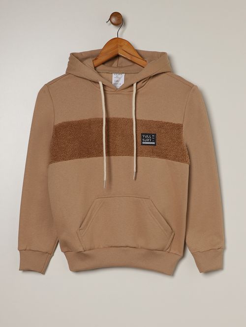 Moletom Juvenil Para Menino - BEGE