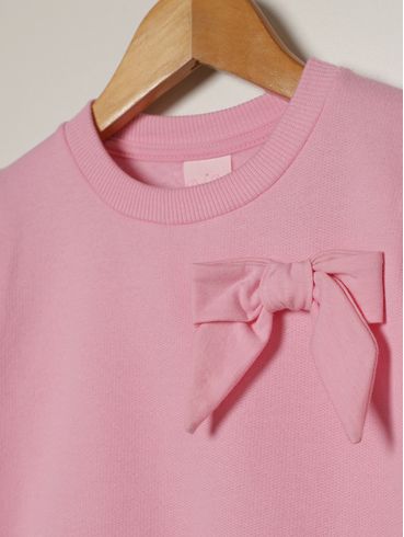 Conjunto Longo Infantil Para Menina - ROSA