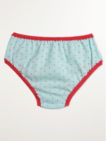 Calcinha Infantil Para Menina - VERDE