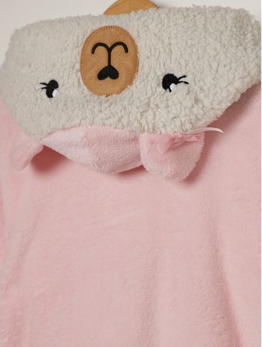 Pijama Longo Infantil Para Menina - ROSA