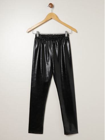 Calça Legging Vels Juvenil Para Menina - PRETO