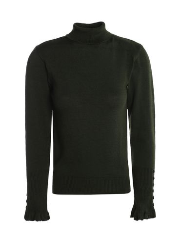 Blusa Tricot Manga Longa Feminina VERDE