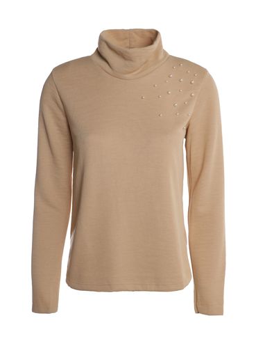 Blusa Malha Tricot Autentique Feminina BEGE