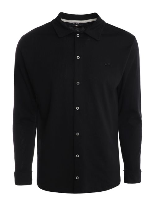 Camisa Manga Longa Masculina PRETO