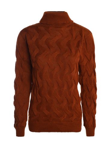 Blusa Tricot Gola Alta Feminina TELHA