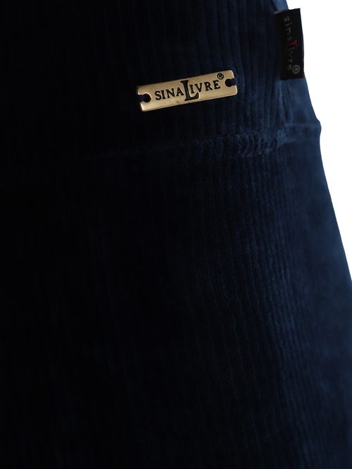 Calça Legging Cotelê Feminina MARINHO