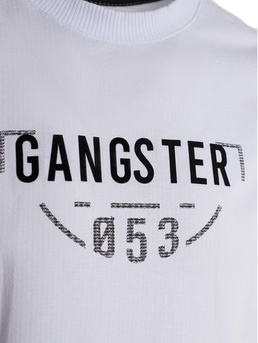 Camiseta Manga Longa Gangster Masculina BRANCO