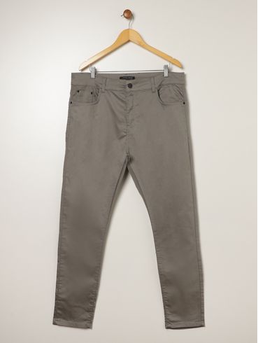 Calça Sarja Plus Size Masculina CINZA