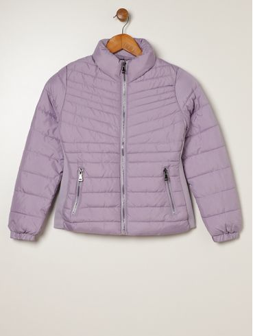 Casaco Parka Juvenil Para Menina - LILAS