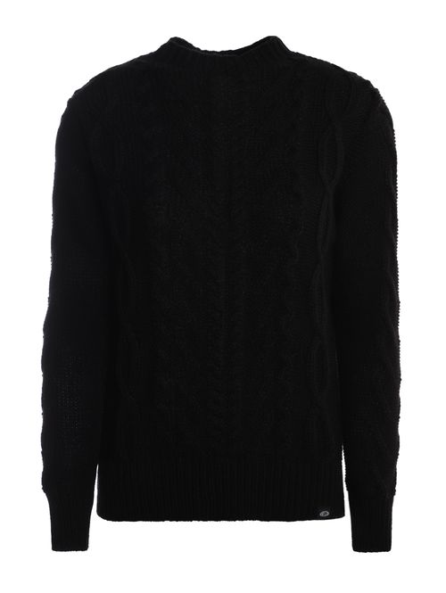 Blusão Tricot Manga Longa Feminina PRETO