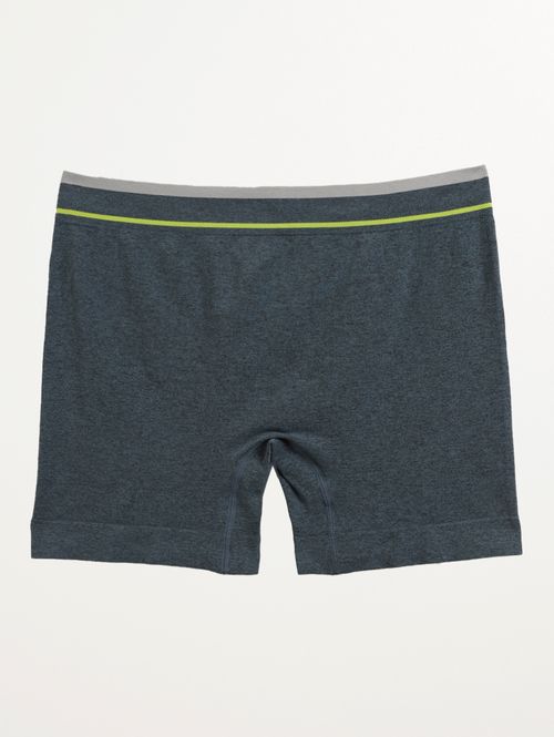 Cueca Boxer Sem Costura Plus Size Masculina AZUL