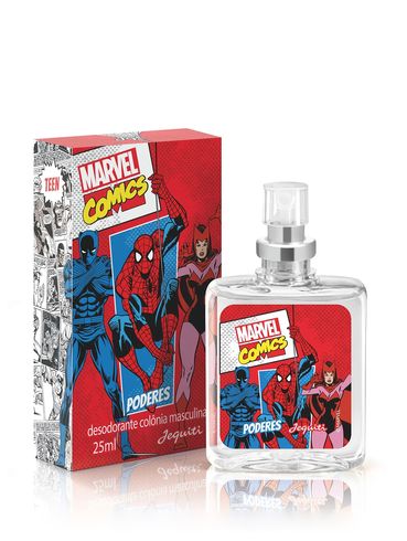 Deo Colônia Marvel Comics Poderes Jequiti 25ml UNICO