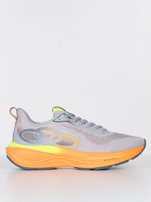 Tênis Esportivo Olympikus Pride 4 Masculino CINZA/LARANJA