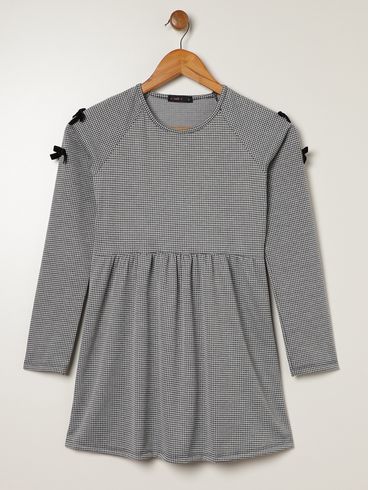 Vestido Kidy+ Juvenil Para Menina - PRETO