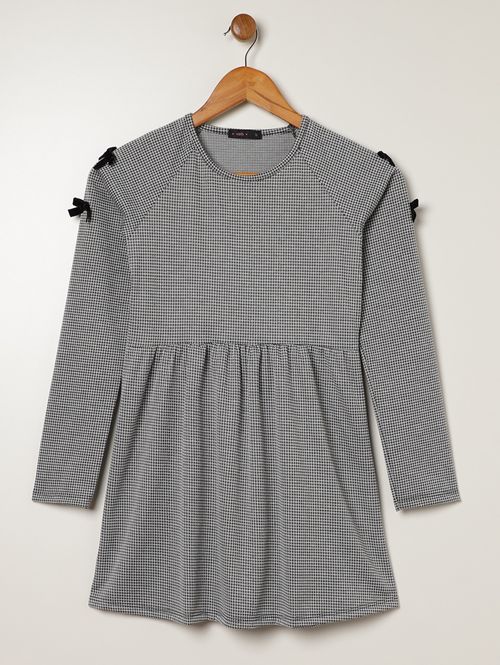 Vestido Kidy+ Juvenil Para Menina - PRETO