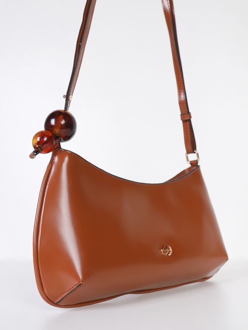 Bolsa Baguete Feminina CARAMELO