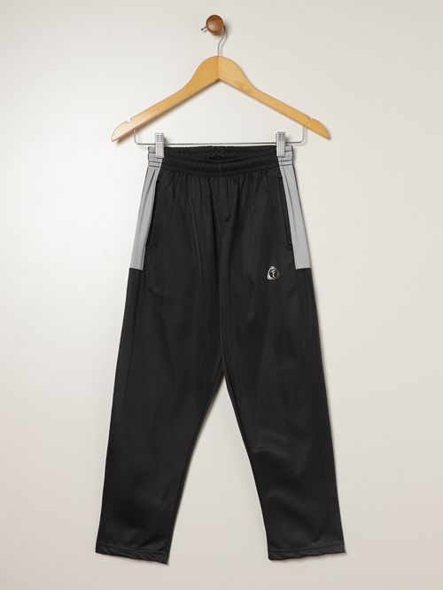 Calça Esportiva Juvenil Para Menino - PRETO/CINZA