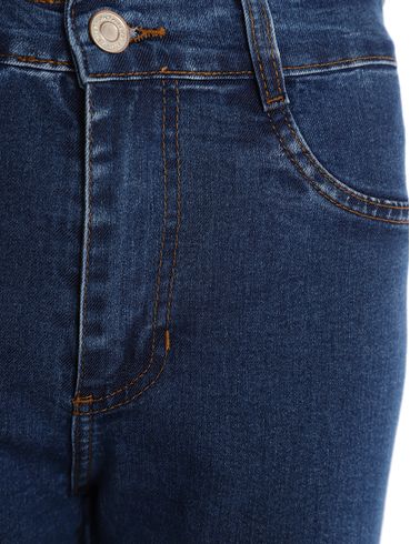 Calça Jeans Boot Cut Sawary Feminina AZUL