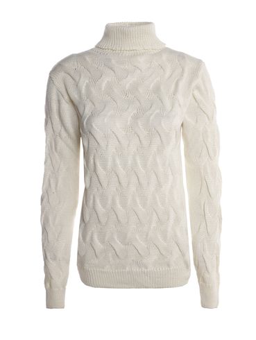 Blusa Tricot Gola Alta Feminina OFF WHITE