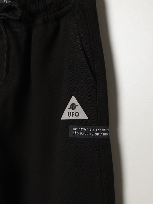 Calça Sarja Jogger Juvenil Para Menino - PRETO