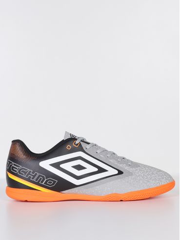 Tênis Futsal Techno Umbro Masculino CINZA/PRETO