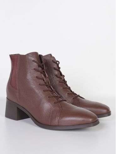 Bota Cano Curto Botlatina 2 Bottero Feminina CAFE