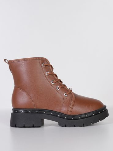 Bota Floather Molekinha Juvenil Para Menina - CARAMELO