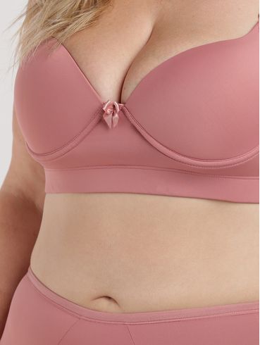 Conjunto Lingerie Fio Duplo Plus Size Feminino ROSE